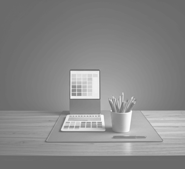 Minimalist workspace